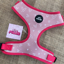 Load image into Gallery viewer, Pink Hearts Adjustable Harness