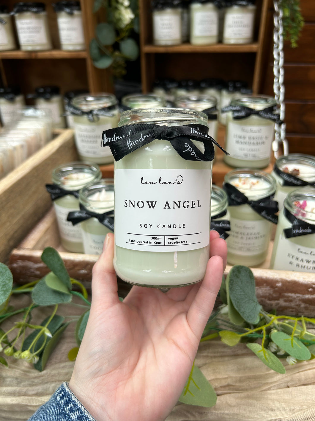 Snow Angel Candle