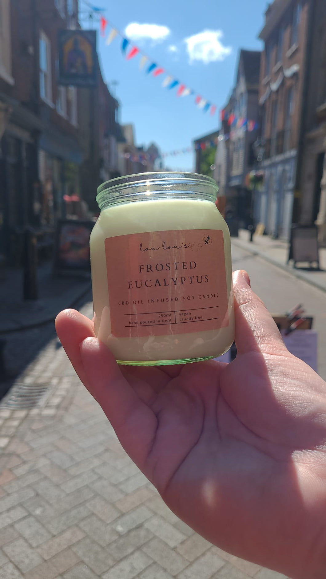 CBD Oil Infused Candle