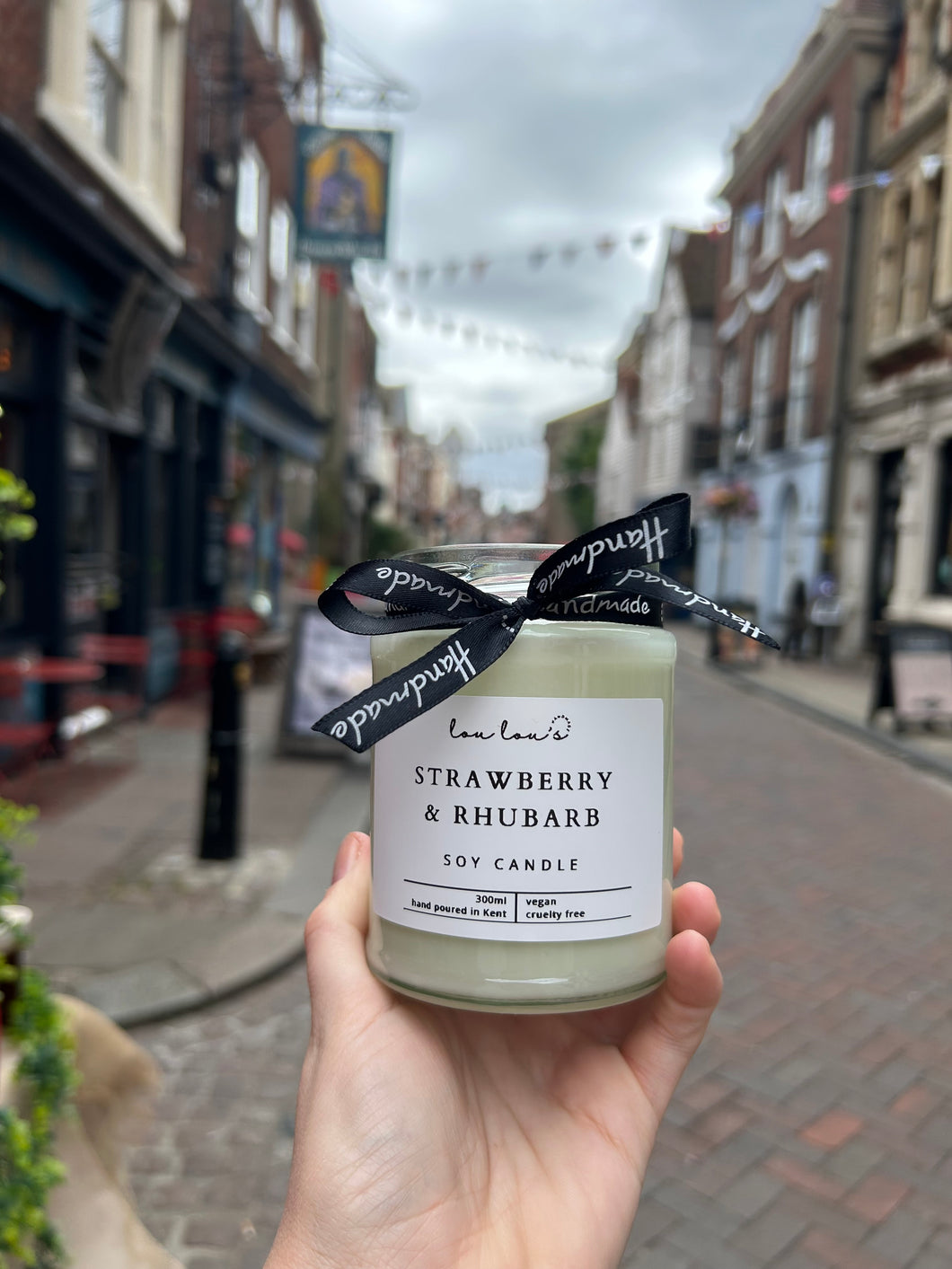 Strawberry & Rhubarb Candle