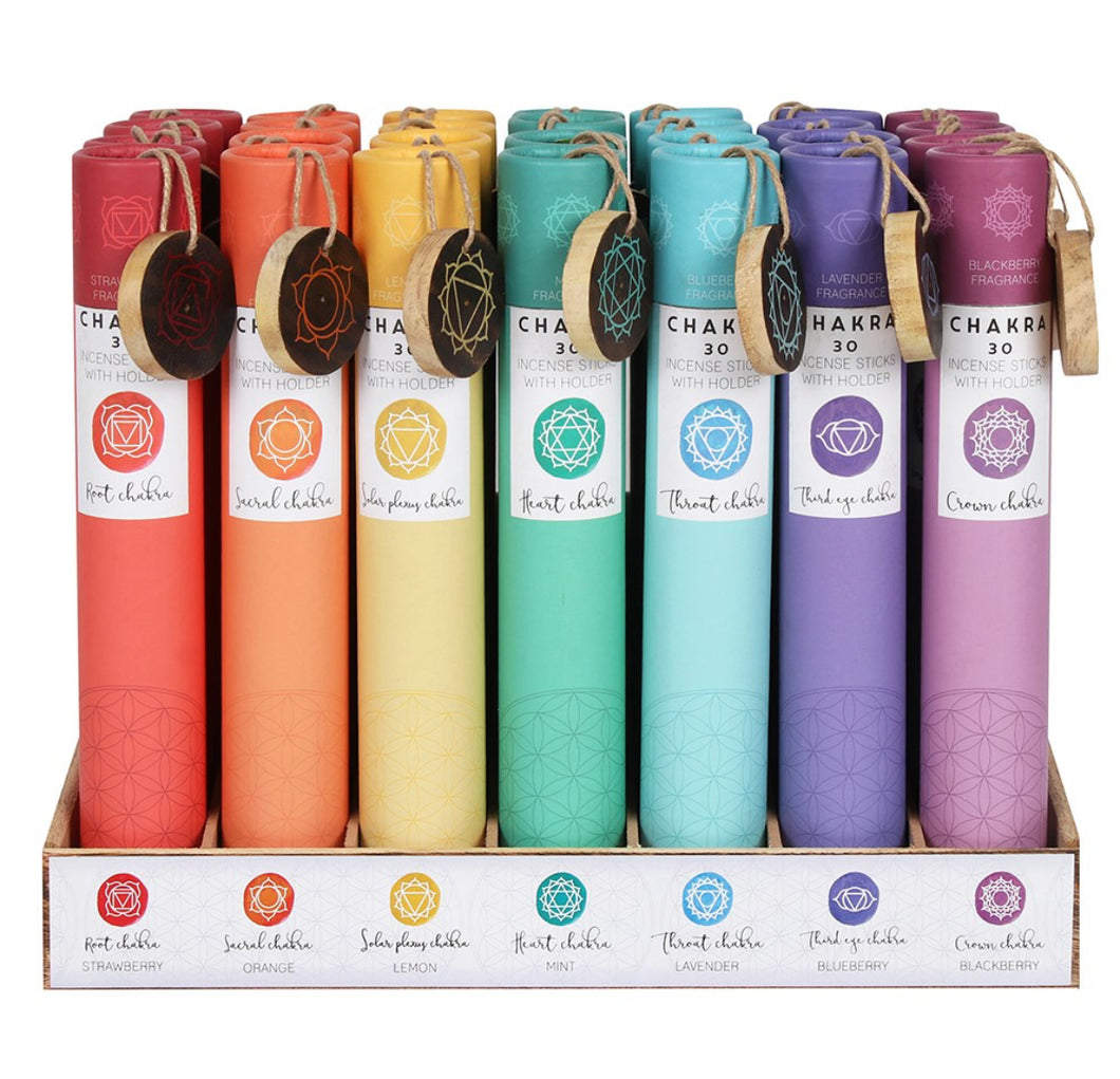 Chakra Incense Sticks